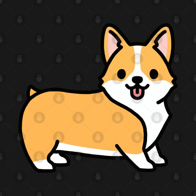 Corgi by littlemandyart