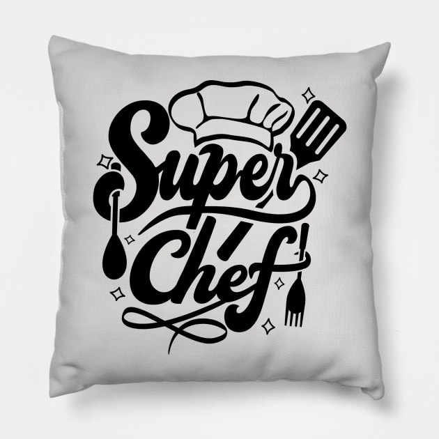 Super Chef Pillow by RioDesign2020