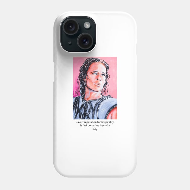 Brad Pitt Phone Case by Svetlana Pelin