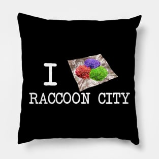 I Love Raccoon City Pillow