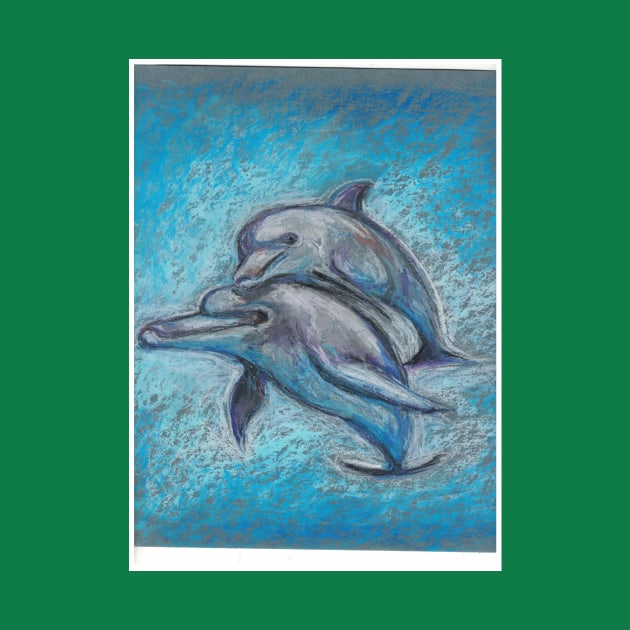 oil dolphins by pictures