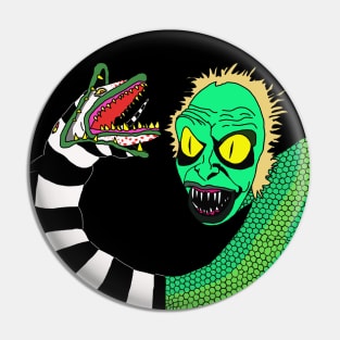 SandWorm and BeetleSnake Pin