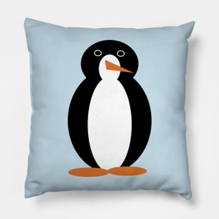 The Naked Penguin Pillow