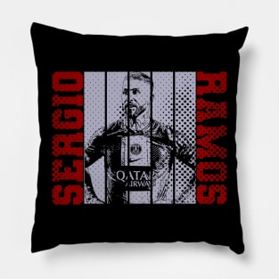 Sergio ramos, PSG _ Soccer player,Football player Pillow