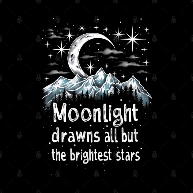 Moonlight Drawns All But the Brightest Stars - Fantasy by Fenay-Designs