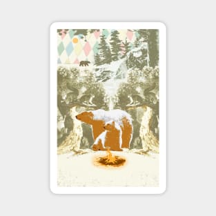 WINTER BEARS Magnet