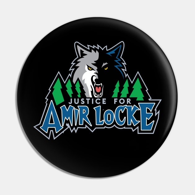 Justice for Amir Locke Pin by Midnight Run Studio