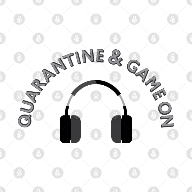 Quarantine & Game On Headphones by Shinsen Merch