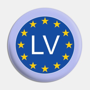 Latvia Latvija Pin