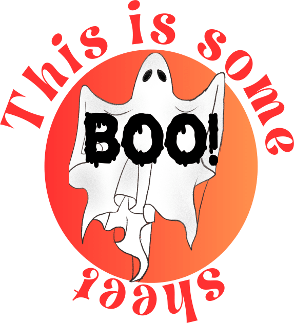 this is some boo sheet Kids T-Shirt by ahlama87