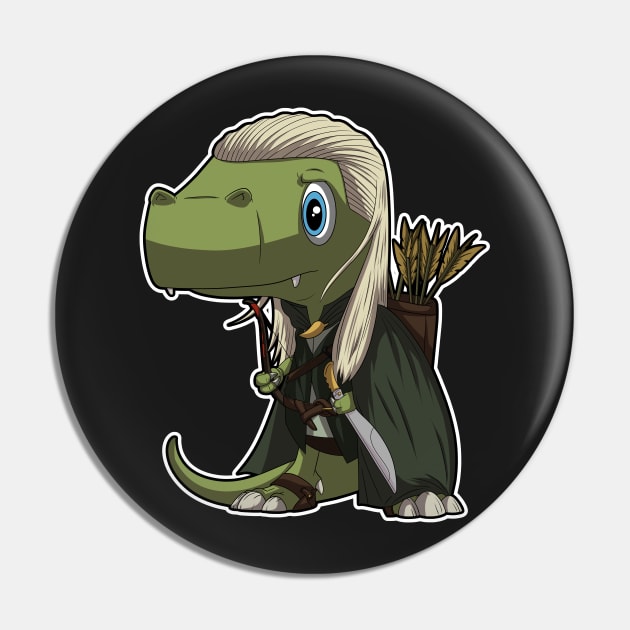 Dino elf Pin by DinoTropolis