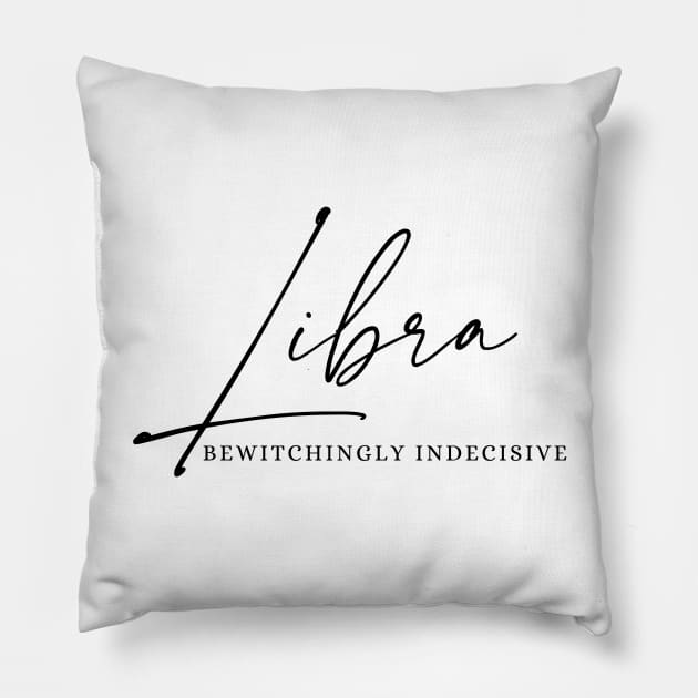 Libra - Bewitchingly Indecisive  | Charming Zodiac Pillow by JT Digital