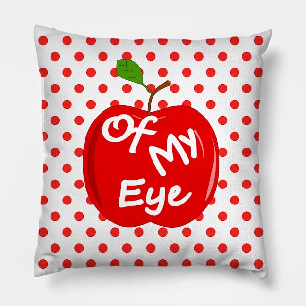 Apple Of My Eye Pillow by SartorisArt1