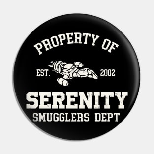 Property of serenity Pin