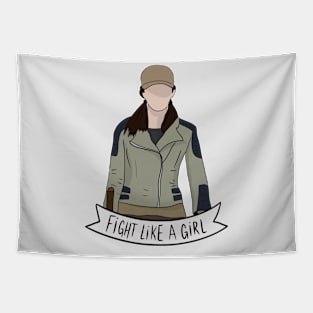 Fight Like Rosita Tapestry