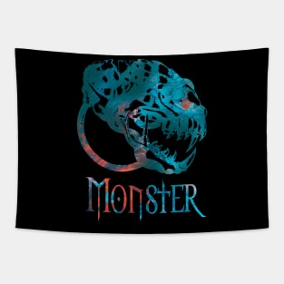 Monster skull Tapestry