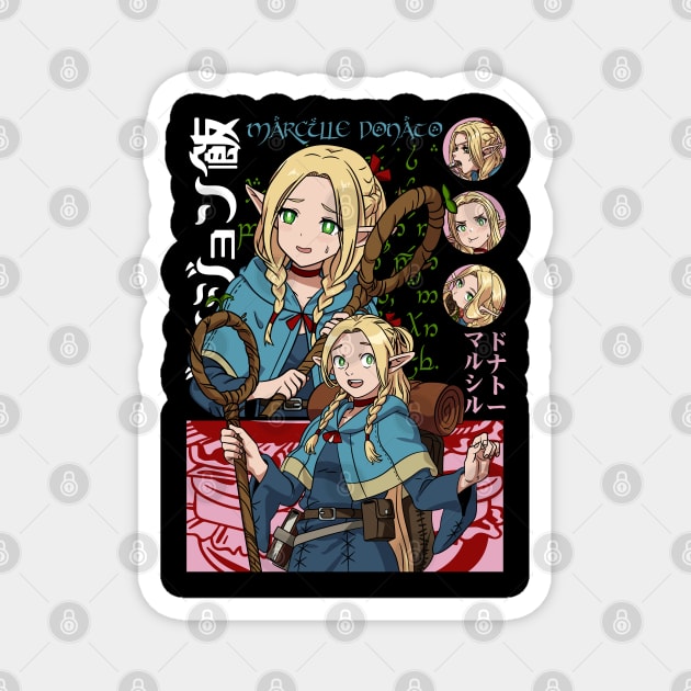 Delicious in Dungeon Marcille’s Magic Bite Magnet by Otaku Vibes