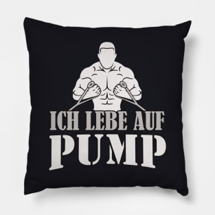 Workout Body Building Humor Leben auf Pump Pillow