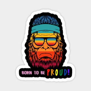 Bigfoot Pride Magnet