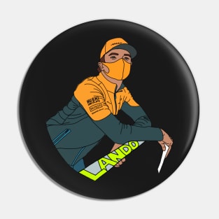 Lando Norris Pin