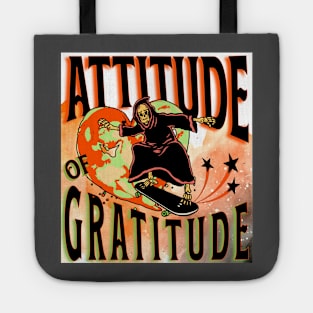 Grim Reaper Attitude of Gratitude Tote