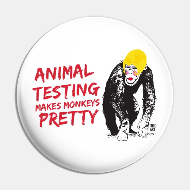 PRETTY MONKEYS Pin by toddgoldmanart