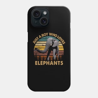 Jumbo Joy Elephant Dreams, Trendy Tee for Wildlife Aficionados Phone Case