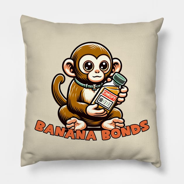 Chemistry monkey Pillow by Japanese Fever