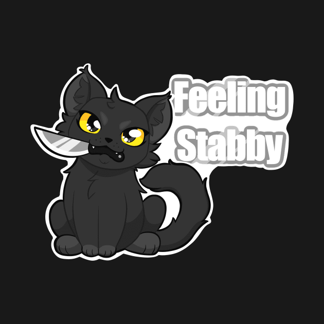 Feeling Stabby Kitty by dragonlord19