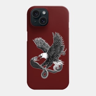 Eagle and Snake Phone Case