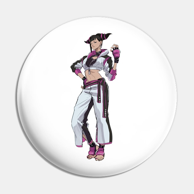 Juri - Street Fighter 6 Pin by universepod