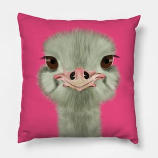 Ostrich head Pillow