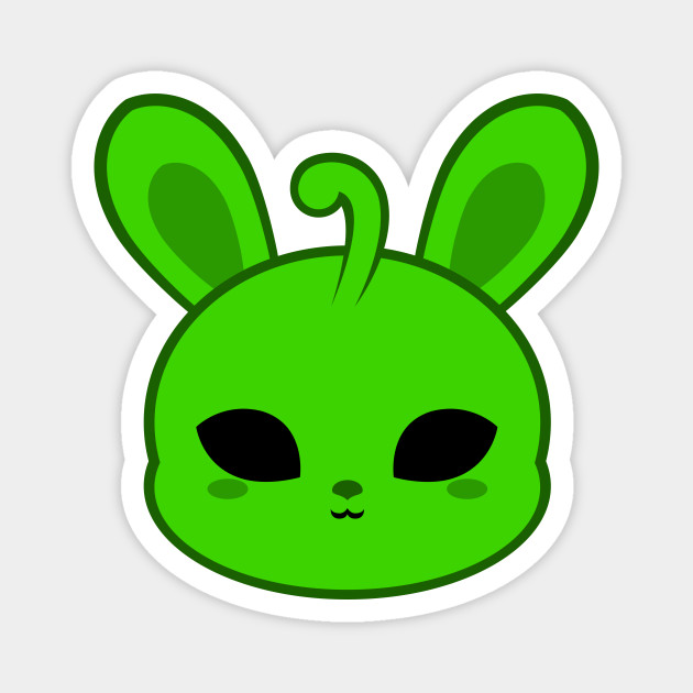 Cute Alien Bunny - Bunny - Magnet | TeePublic Cute Alien Bunny - Bunny - Magnet | TeePublic