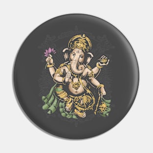 Ganesha: Blessings Pin