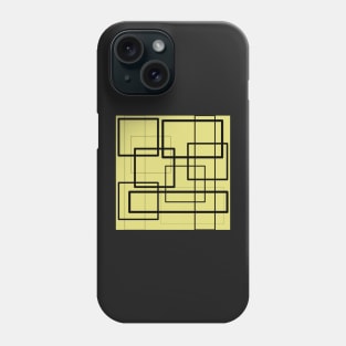 abstract geometrical line design Phone Case