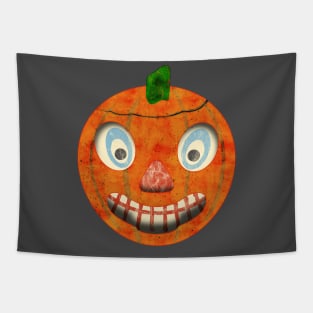 Vintage German Halloween Pumpkin Tapestry