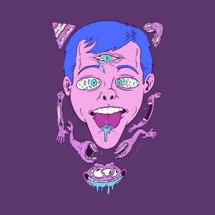 Trippy head T-Shirt