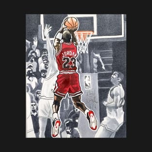 BASKETBALLART - LAYUP CARD T-Shirt