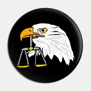 Legal Eagle Pin