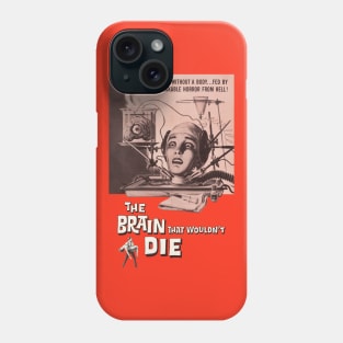 The Brain That Wouldn't Die Movie Poster Phone Case