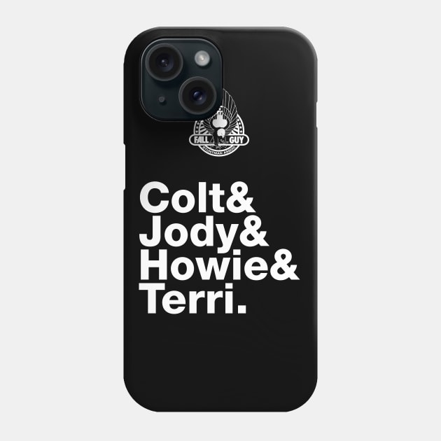 Fall Guy: Experimental Jetset Phone Case by HustlerofCultures