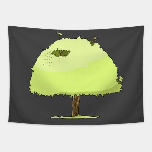 Green Tree Tapestry