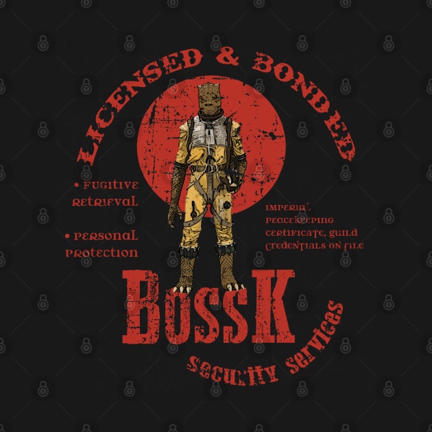 Bossk Security Services distressed by MonkeyKing