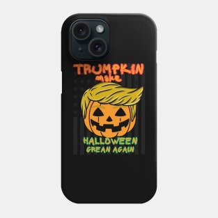 Trumpkin make halloween great again Phone Case