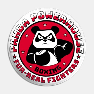 Boxing Panda Pin