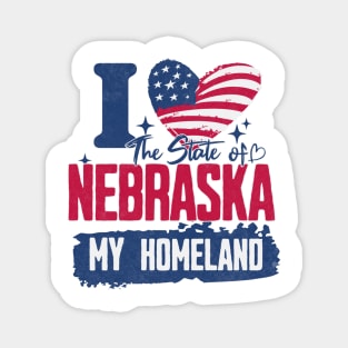 Nebraska my homeland Magnet