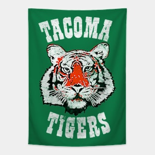 Tacoma Tigers -- MiLB Team -- Faded/Distressed Style Tapestry