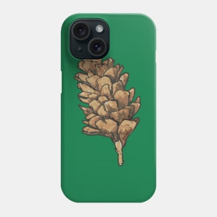 Alaska White Spruce Pinecone Phone Case