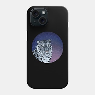 Snow Leopard Phone Case