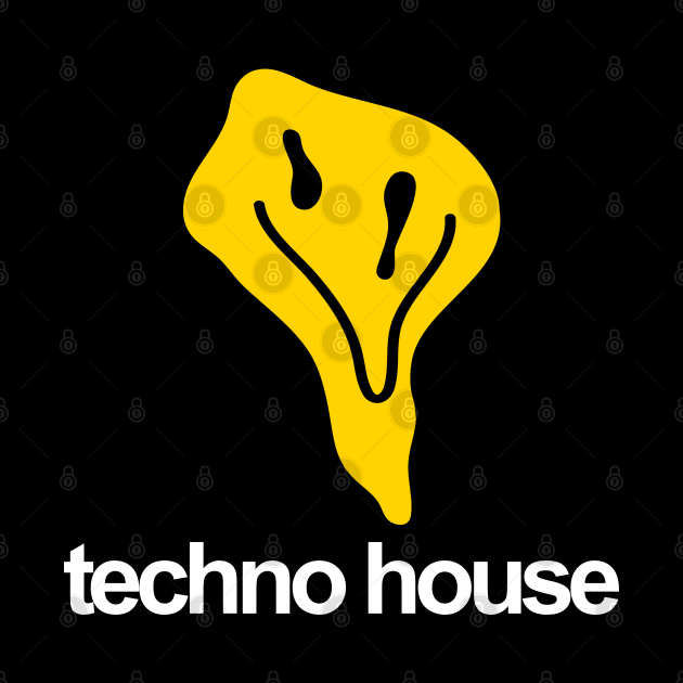 TECHNO HOUSE - DEFORM FACE YELLOW EDITION by BACK TO THE 90´S